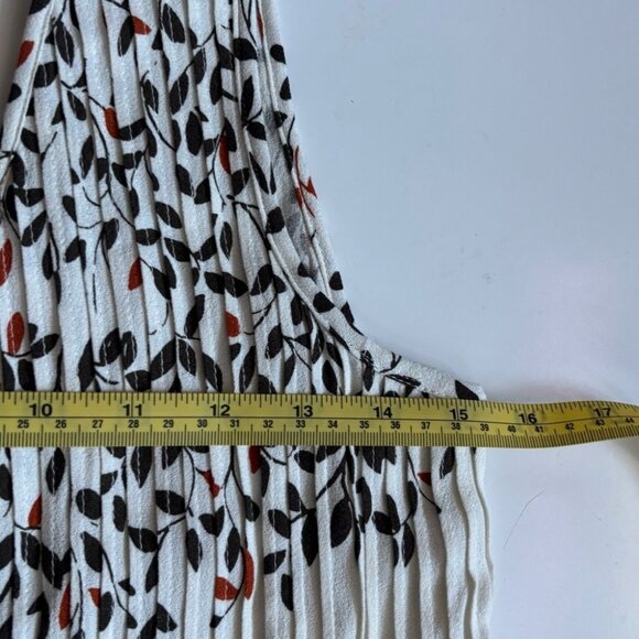 Elevenses Anthropologie Arboreta Cream & Floral Wide Leg Jumpsuit/Romper - S - Picture 5 of 13